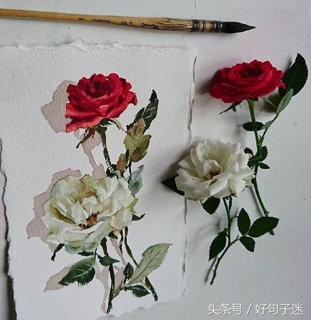 有诗意的唯美个性说说：安得与君相决绝，免教生死作相思图片