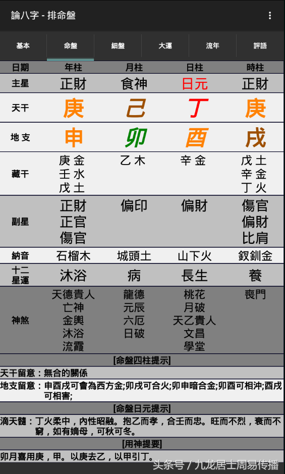 《一个月学会八字算命》第11课 十神之正财详解