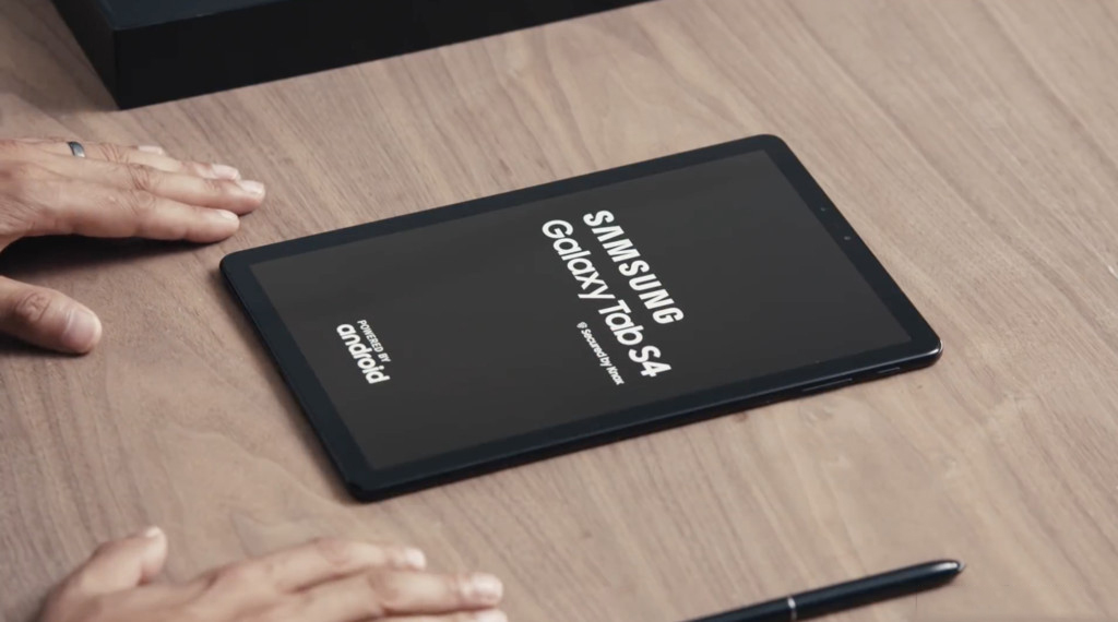 2018三星平板Galaxy Tab S4，原装公布新作用还拆箱给你们