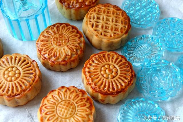 月饼别再买了，自己做的营养又健康，甜而不腻，做法很简单！
