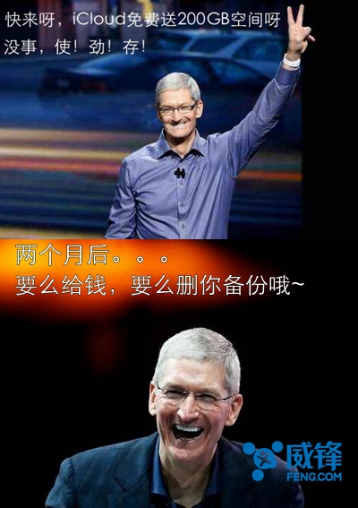 iPhone“善心”赠予iCloud 200GB容积？不会有的