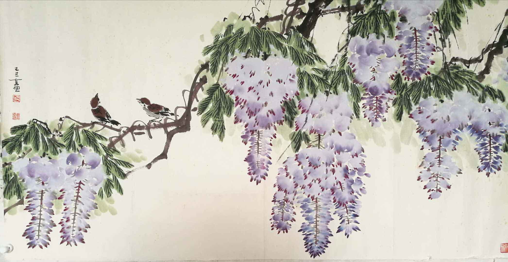 著名画家李士生:构图新颖,笔墨奔放含蓄,