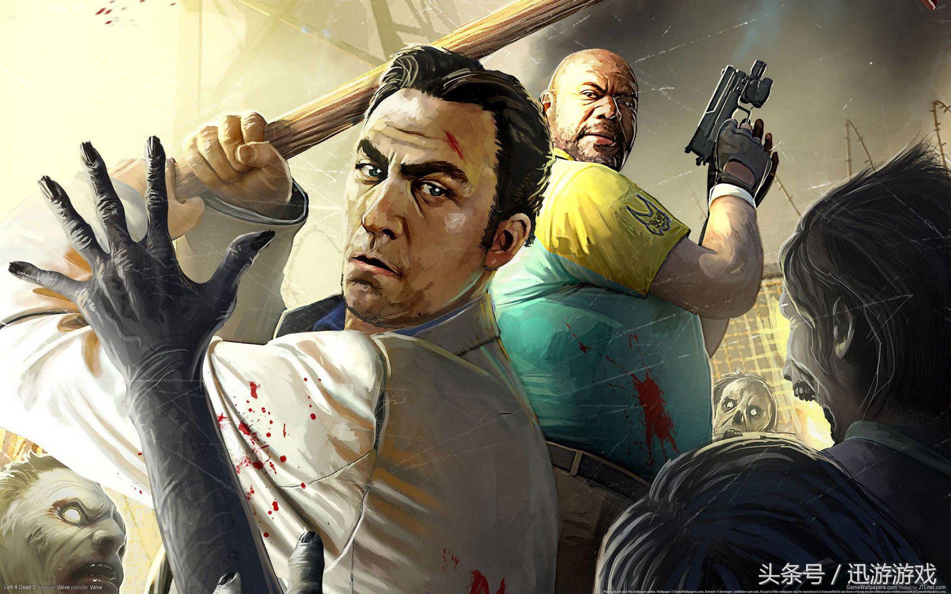 《求生之路2》好友联机各种地图各种难度 末日的震撼你经历过吗？