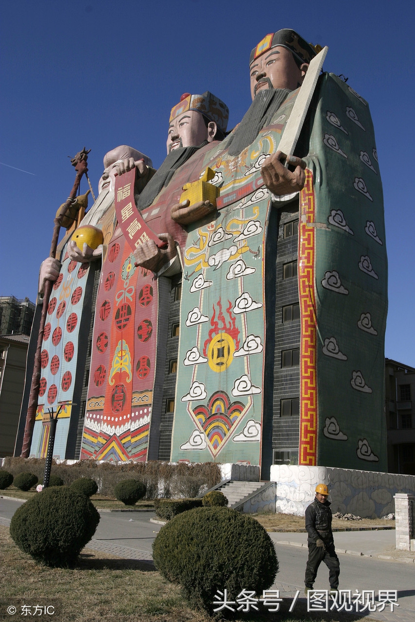 北京福禄寿酒店(河北“福禄寿”酒店，房间藏在三位神仙“身体”里，这也太雷人了)
