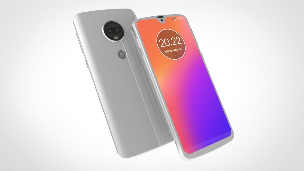 在某国外论坛见到疑是Moto G7的宣图，一起养护眼