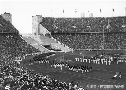 奥运会运动员进场要多久(1936年柏林奥运会，百余名中国运动员入场，日本运动员戴着军帽！)