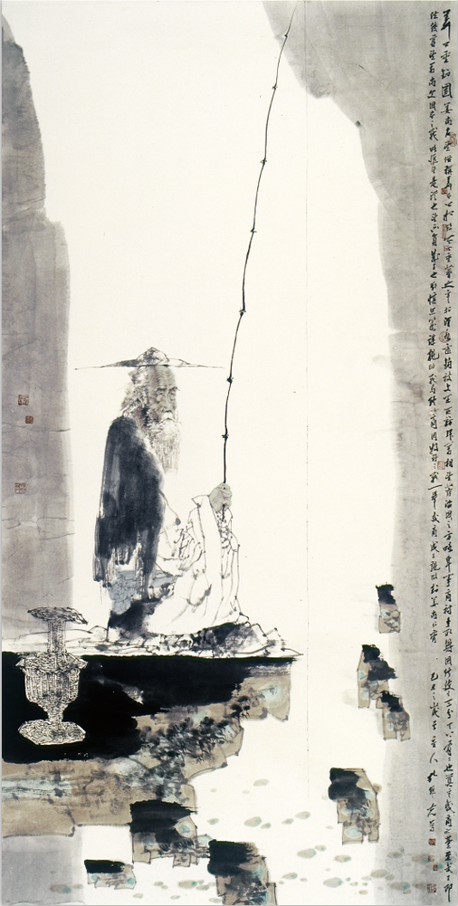 高士美人  杏坛蘅芷——著名画家孔维克丹青怀古遥寄名士