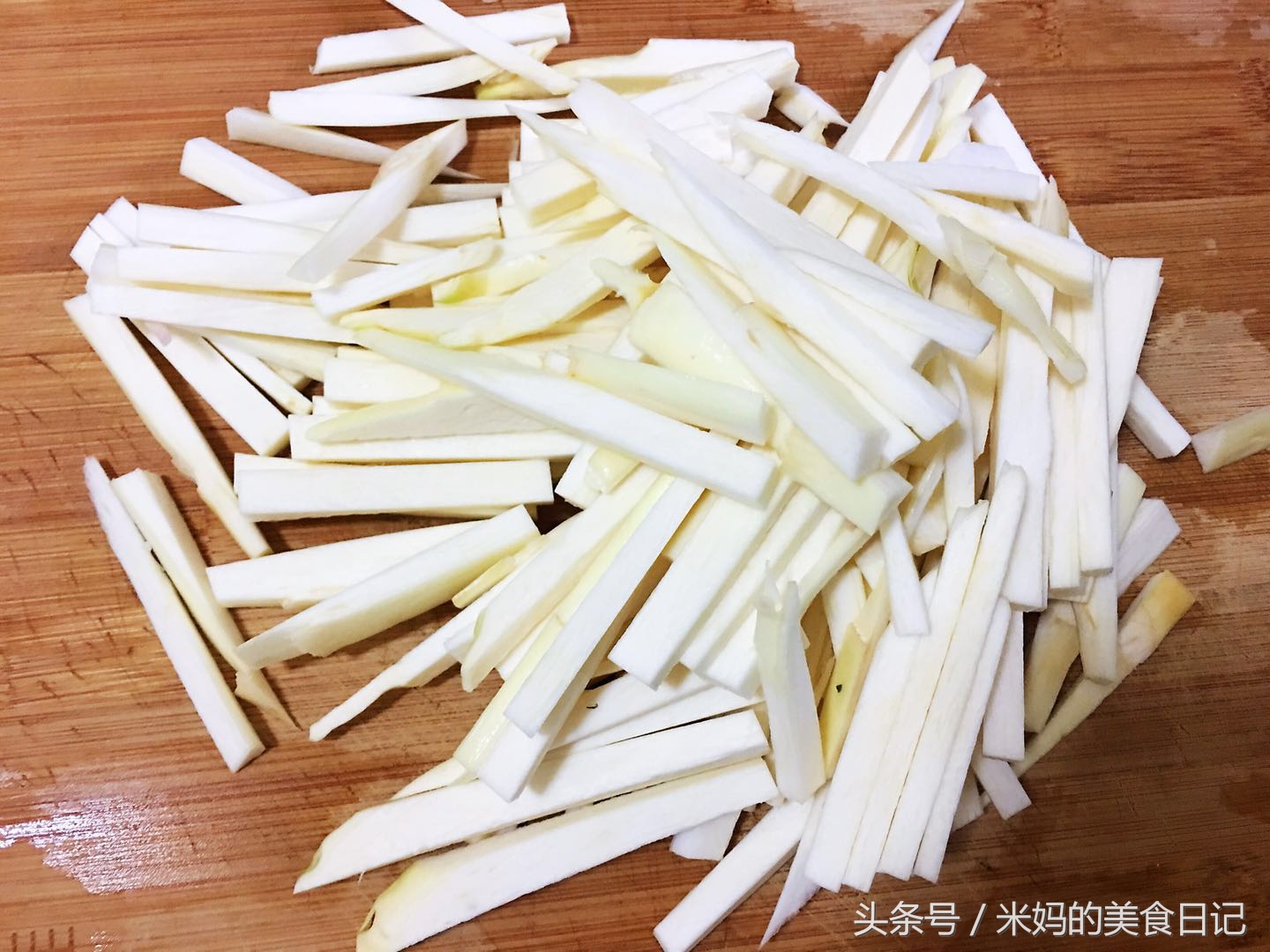 圖片[5]-茭白炒肉做法步驟圖 簡單一炒異常美味-起舞食譜網