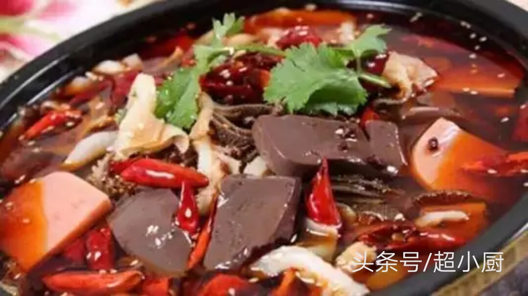 毛血旺的做法視頻,
