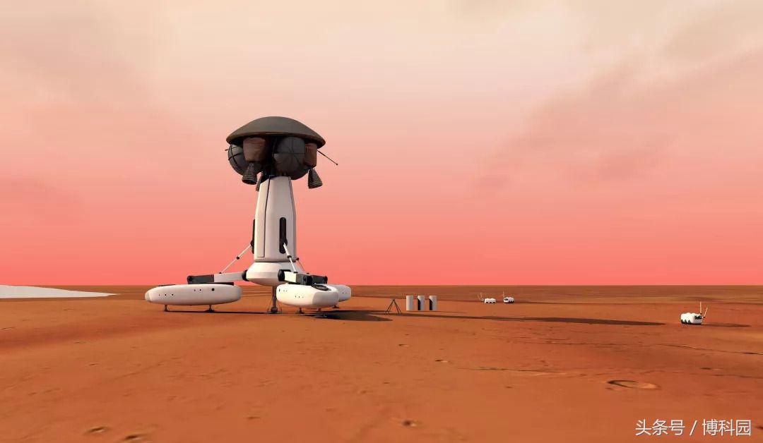 火星探险者可住在靠近火星北极的“冰屋”里