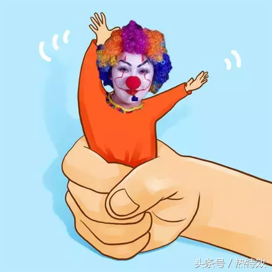 万圣节必备小丑妆教程,好可爱啊,看完你也会
