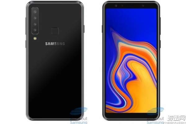 三星Galaxy A9Pro宣图曝出 后置摄像头纵排四摄照相超级