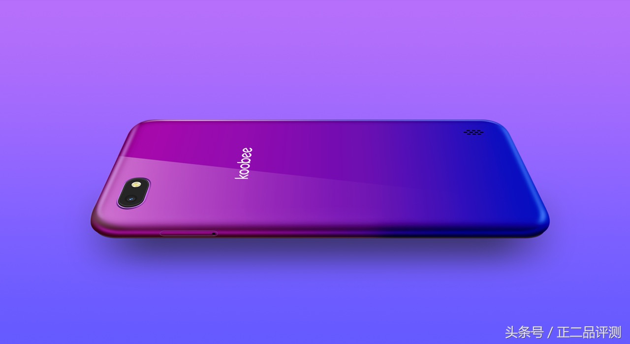 koobee酷比官在网上架S209新手机，千元手机也可以产生潮美渐变色新感受