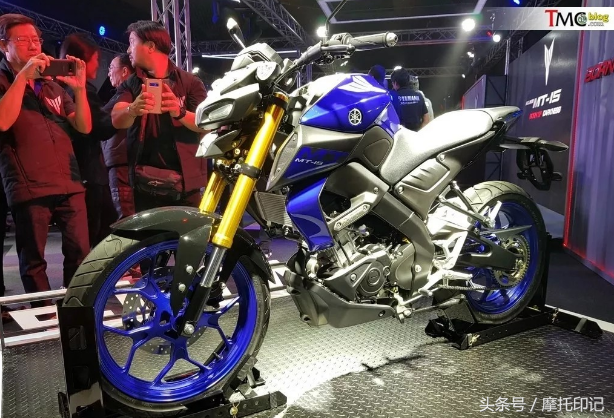 YAMAHA公布全新升级150cc排气量街车，MT系列产品的老少MT15！罗西品牌代言！