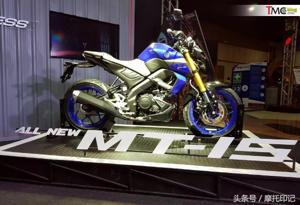 YAMAHA公布全新升级150cc排气量街车，MT系列产品的老少MT15！罗西品牌代言！