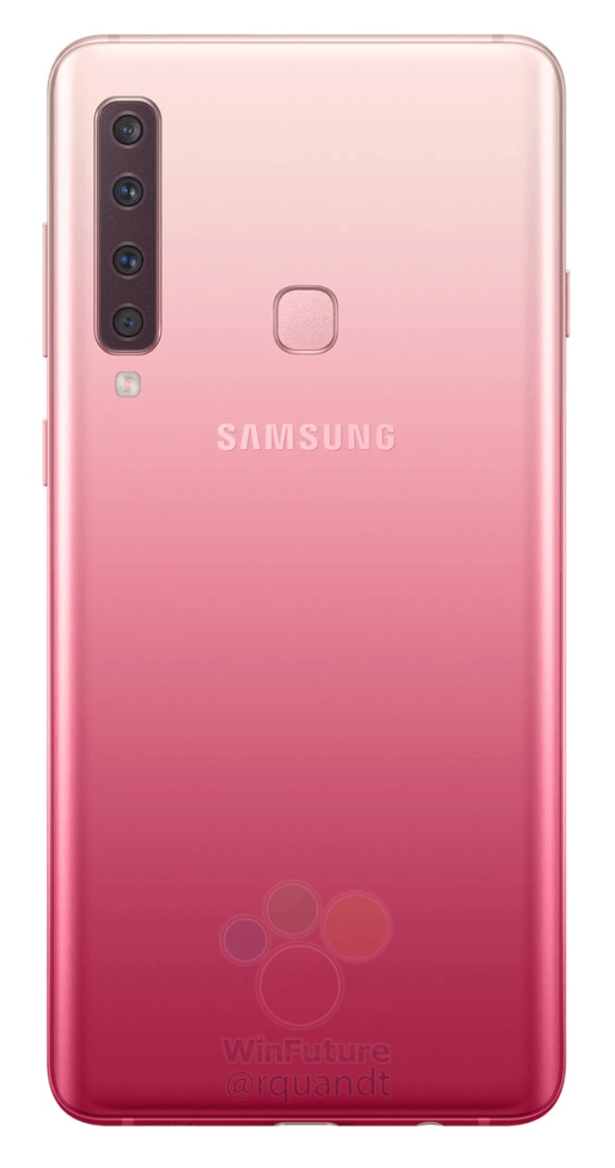 第一款后置摄像头四摄手机Galaxy A9Pro宣图曝出，主要参数泄漏