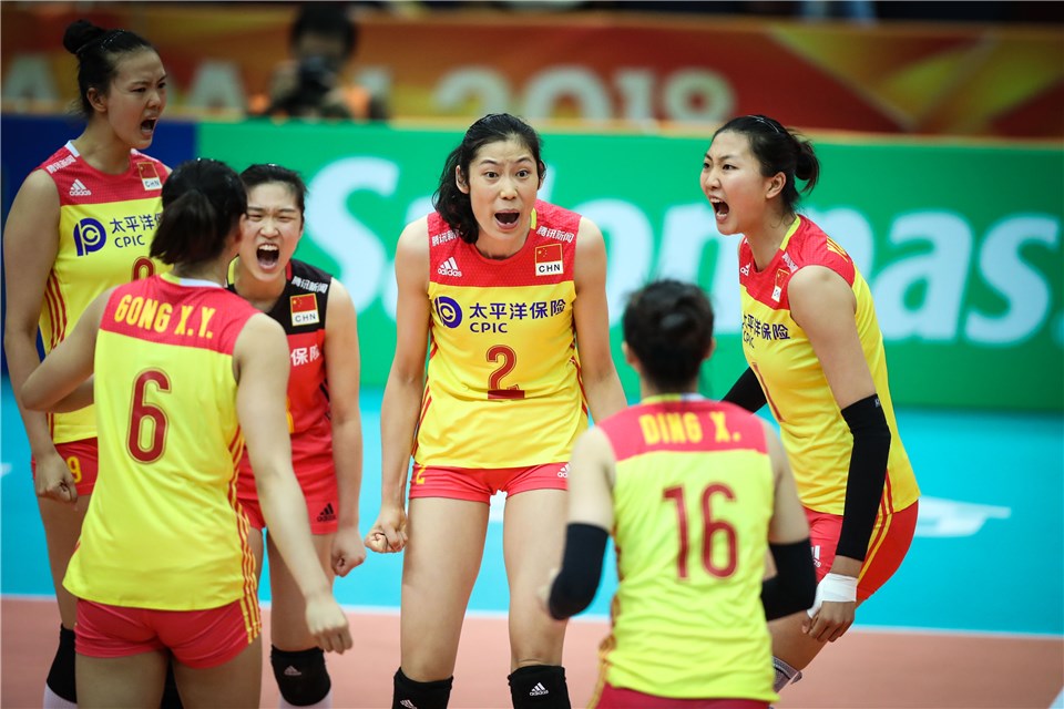 朱婷26分中国女排2-3不敌意大利队 无缘世锦赛决赛