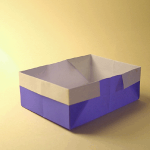简单易学的折纸盒方法 一张纸就可以完成