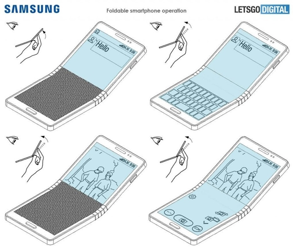 三星折叠屏手机部分参数曝光！支持双卡，最大512G存储