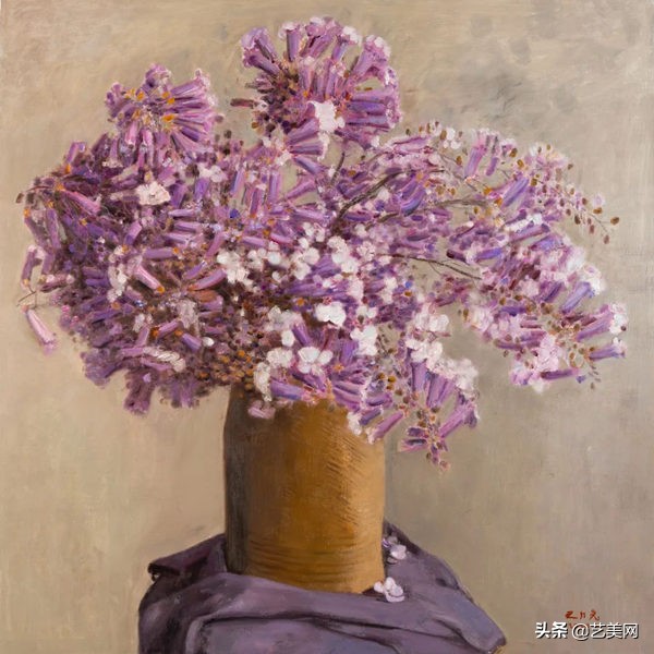 绽放——著名画家王力克笔下的生命之花