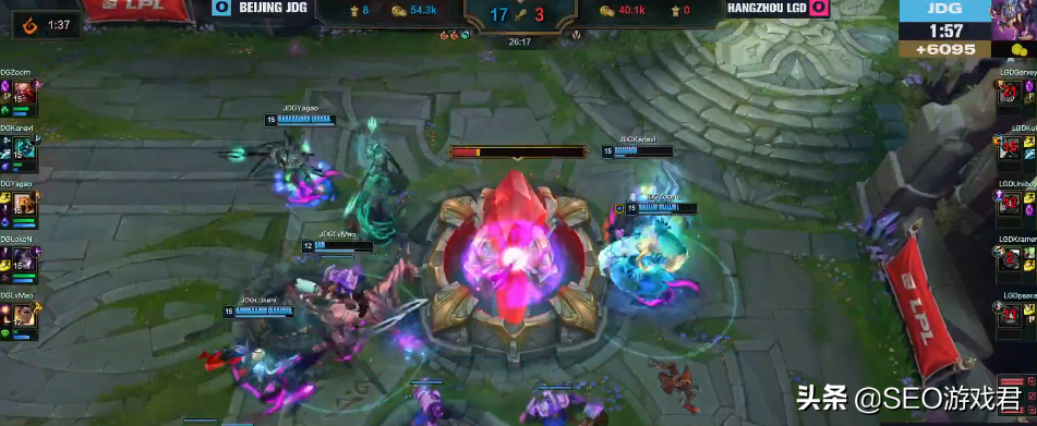 LGD of conquer of heroic alliance JDG, LDG does not have the contest after predestined relationship season, 