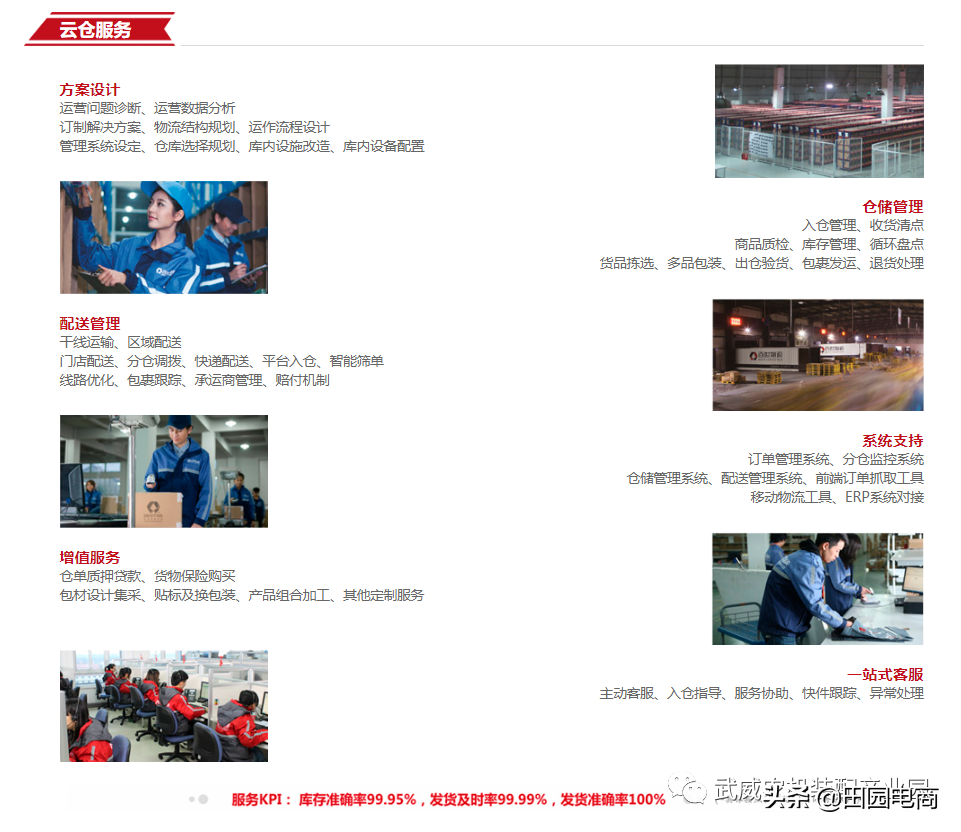 重磅消息！百世供应链签约入驻武威田园电商建立云仓