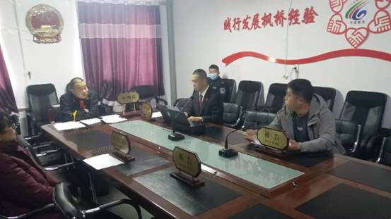 巡回审判到基层 当场调解化纠纷