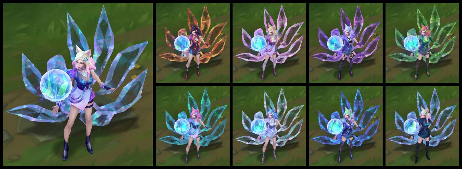 LOL测试服最新改动：萨勒芬妮上线，大量KDA新皮肤炫彩发布