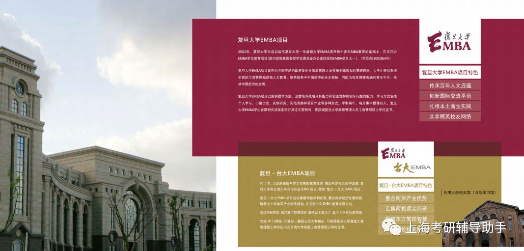 复旦大学2020年高级工商管理硕士（EMBA）招生简章