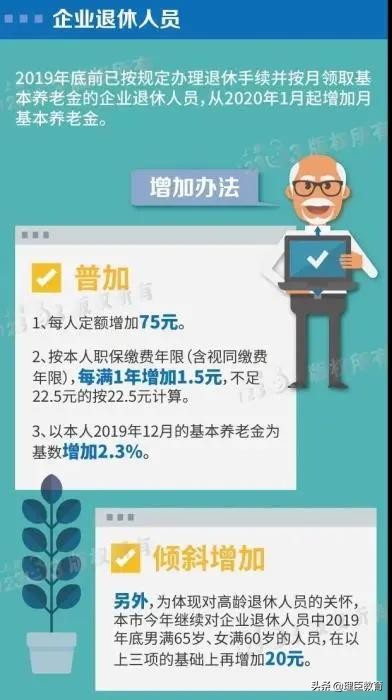 最新消息，养老金又涨了！手把手教你算退休后