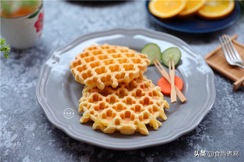 Need not the China husband cake of knead dough, the practice learns easily simply, it is good to mix, sweet soft glutinous delicious