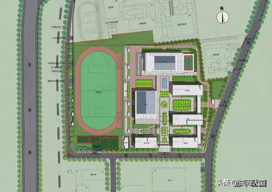 威海经区五洲中学什么时候建?规划亮相(图2)