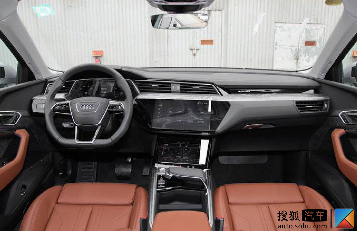 预计动力有调整 国产奥迪e-tron实车曝光