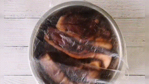 溫州特色醬油肉，在家做很方便，吃不到臘肉就用它解解饞