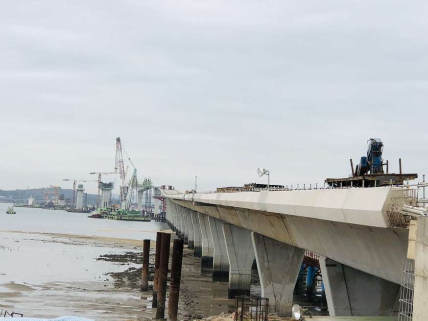 再次延期！ “台灣的驕傲”金門大橋預計明年底完工，台媒：工程困難度太高