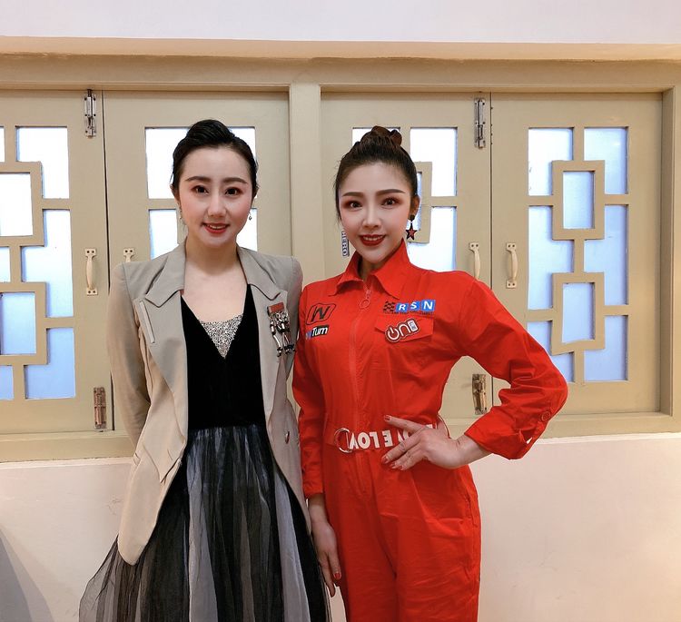 胡艾莲受邀参加中国教育电视台泼墨中华情2021春节特别节目录制