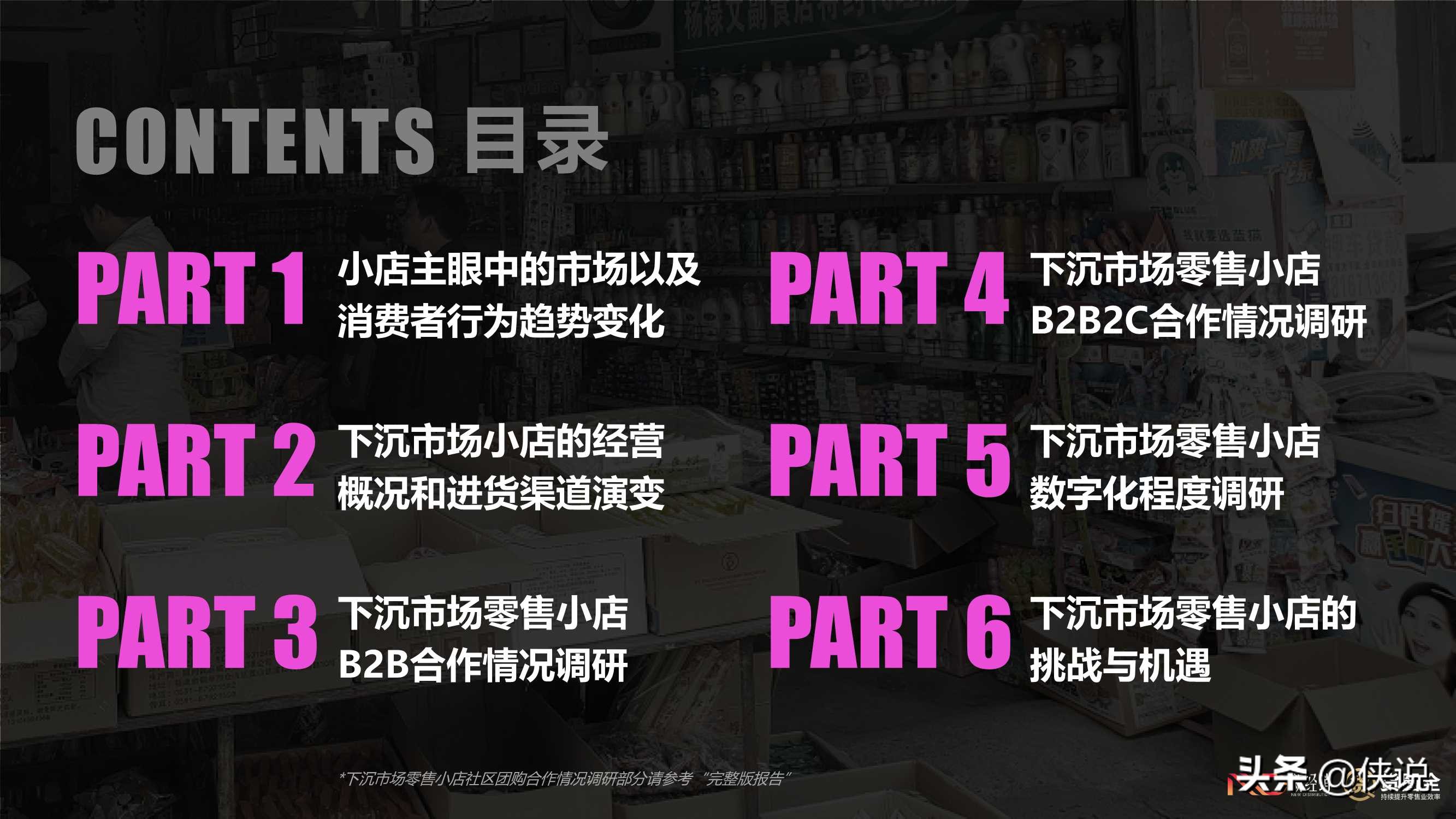 2021年快消零售小店B2B2C合作情况调研报告