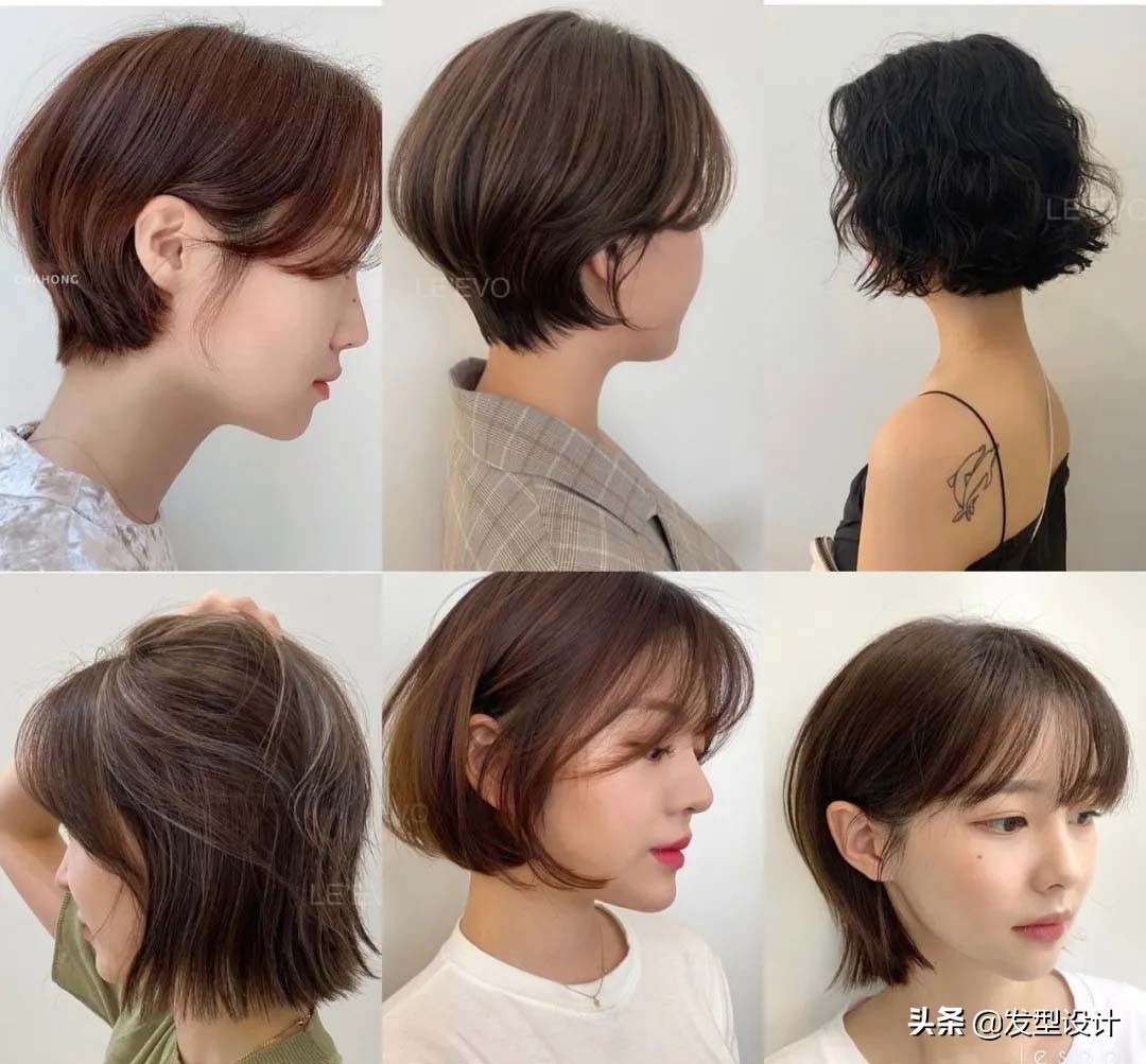 今年中日韩流行短发大合集500款，喜欢短发的要看看哦