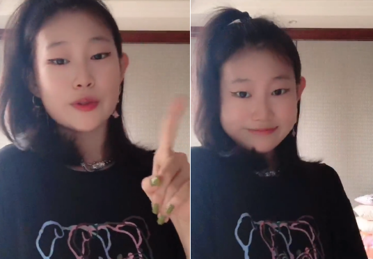 小沈阳15岁女儿近照变胖！两个腮帮子圆鼓鼓，化妆涂指甲打扮成熟