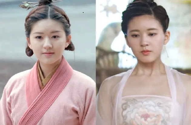 因《传闻中的陈芊芊》走红，同样是圆脸古装女