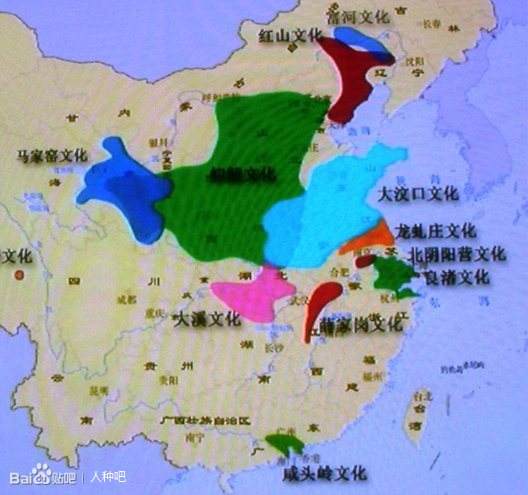 上古中华，两大文明人种的交融