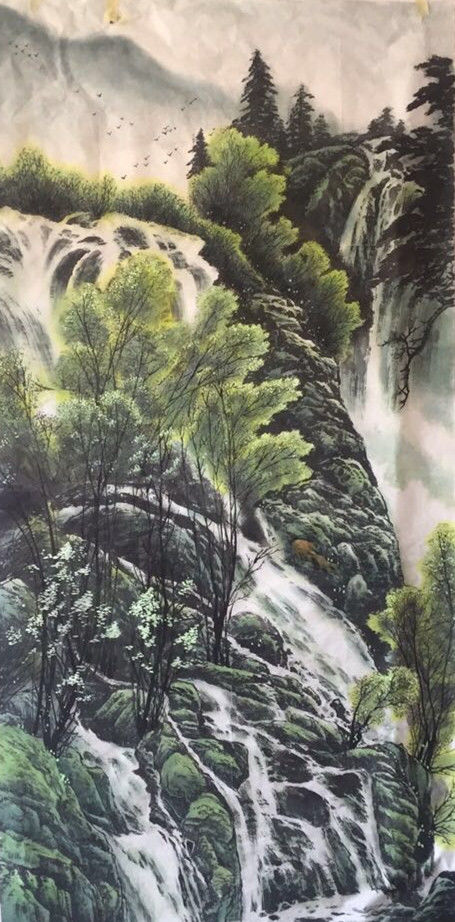 画家候书逢——花鸟人物山水作品鉴赏