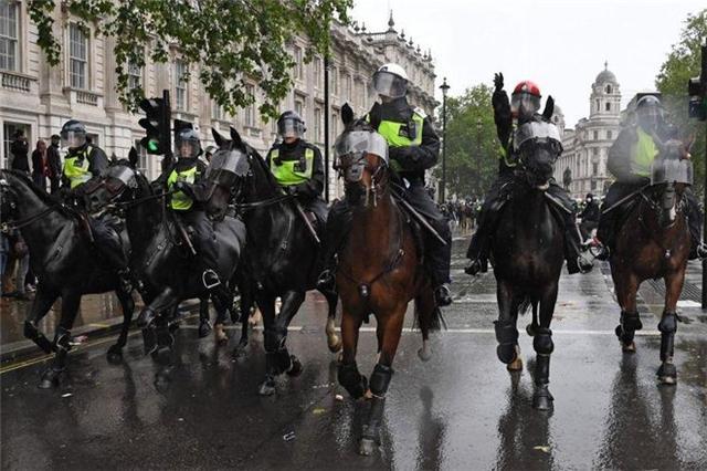 法国女兵被暗杀，惊动马克龙，英国也不太平，出动骑警逮捕多人