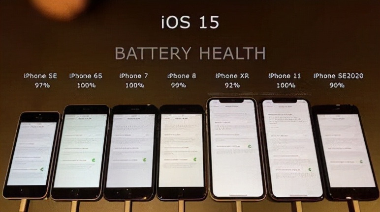 实测7款iPhone，运行iOS15RC版本，看看电池续航到底如何？