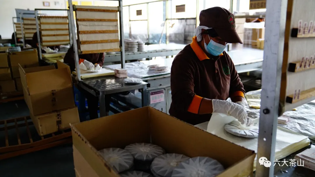 六大茶山建有规模最大、流程最规范的单体车间和现代化的生产线