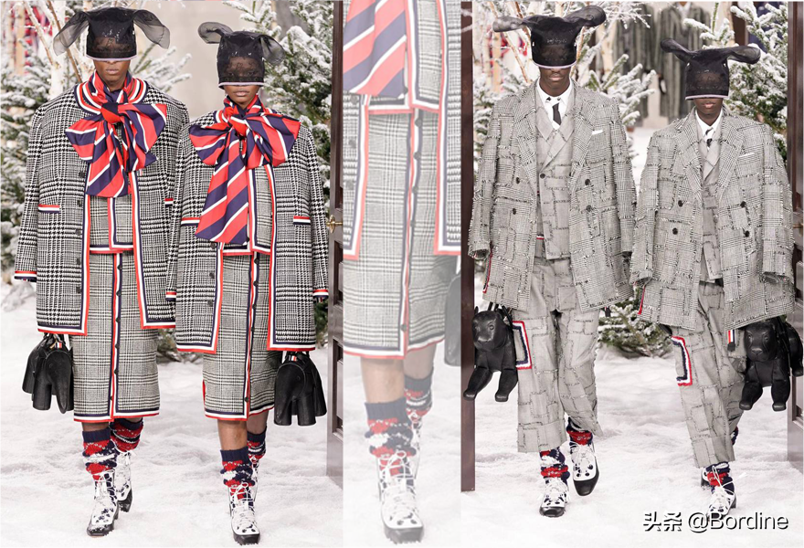 Thom Browne 2020秋冬将经典和可爱的动物结合