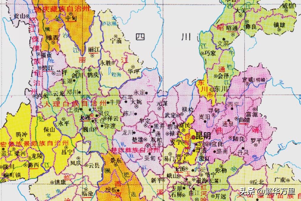 贵州省的一个县，曾经分给四川和云南，为何三省反复调整？