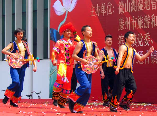 山东旅游：滕州微山湖湿地采风记（图）