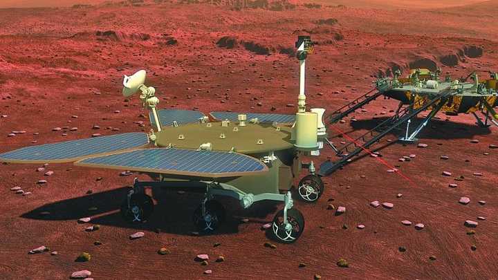 祝融火星車設(shè)計(jì)壽命僅92天，但和美國(guó)火星車一比較，它或能用十年