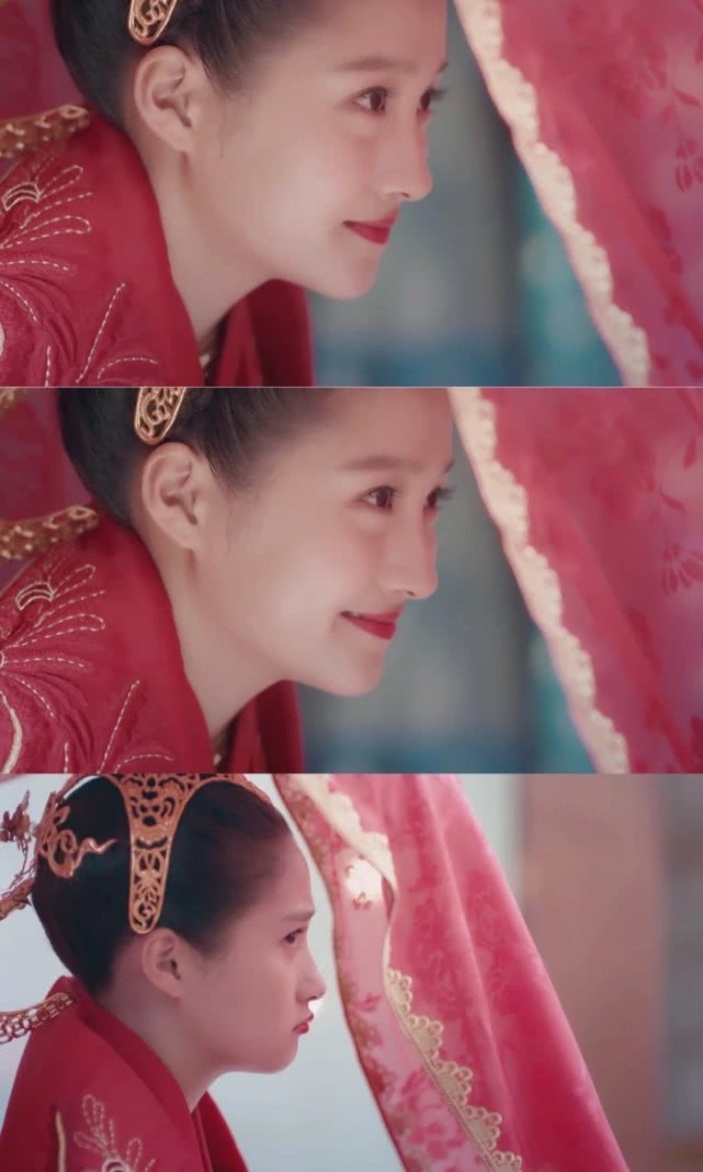 关晓彤参加跑男婚纱造型太美，不过也暴露了她